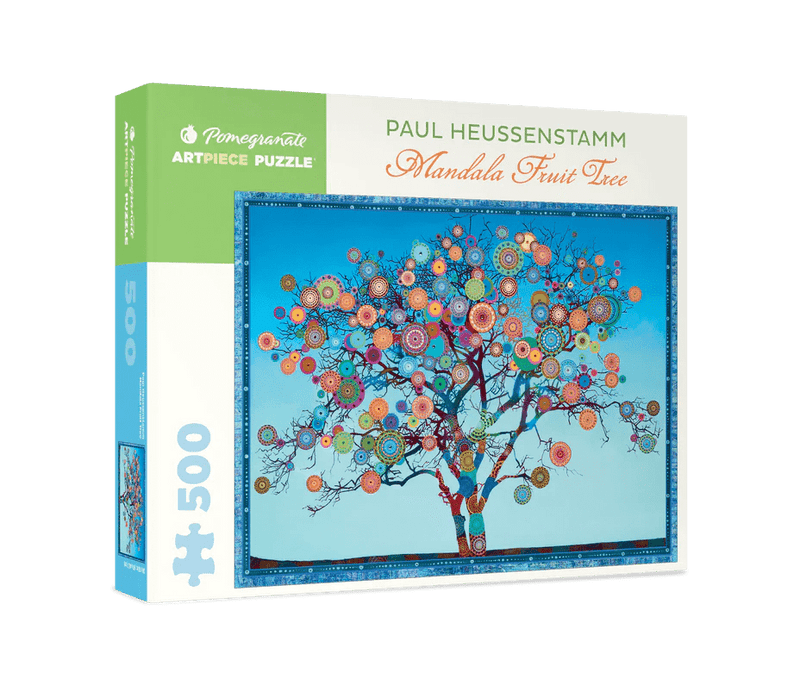 500 Piece Jigsaw Puzzle | Mandala Fruit Tree Jigsaw Puzzles Pomegranate  Paper Skyscraper Gift Shop Charlotte