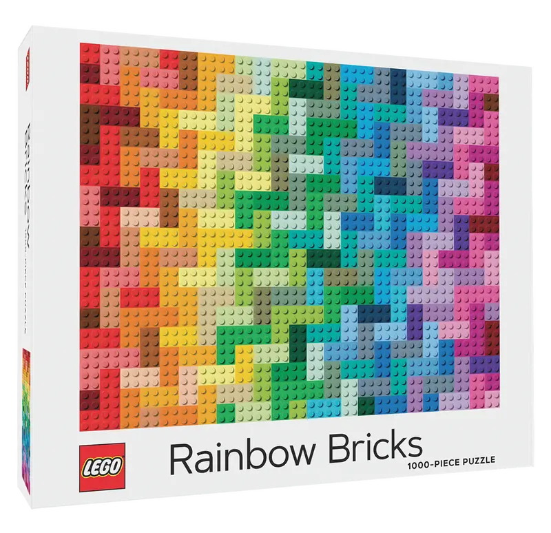 LEGO | Rainbow Bricks Puzzle Puzzles Chronicle  Paper Skyscraper Gift Shop Charlotte