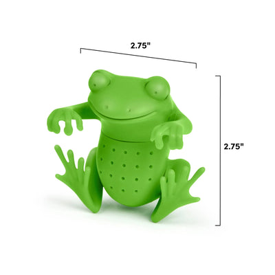 Tea Frog - Tea Infuser Kitchen Fred & Friends  Paper Skyscraper Gift Shop Charlotte