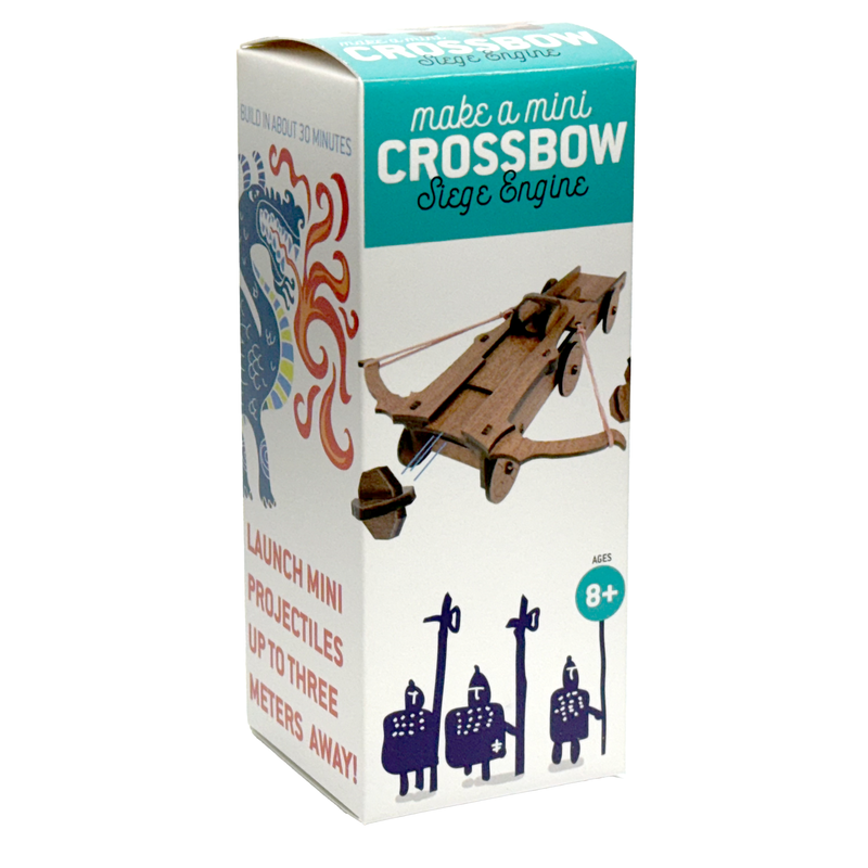 Mini Crossbow : Wooden Engineering Model Building Kit Kids Learning Copernicus Toys Paper Skyscraper Gift Shop Charlotte