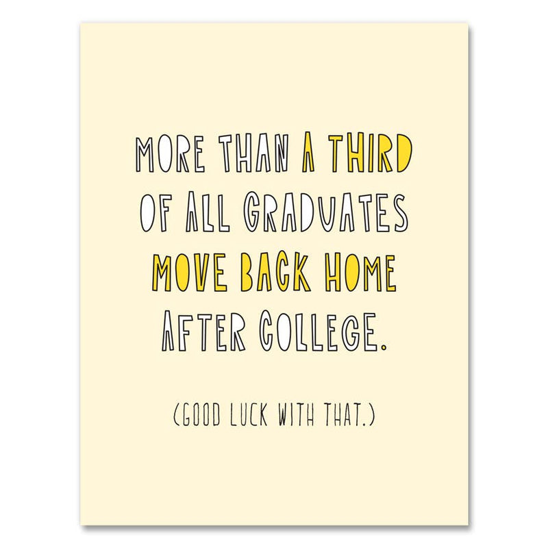 598 - Grad Back Home - A2 card Cards Near Modern Disaster  Paper Skyscraper Gift Shop Charlotte