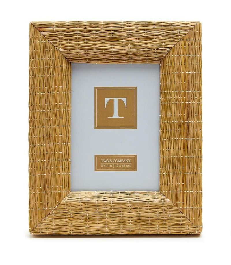 5x7 Woven Reeds | Cane Photo Frame Frame Two&