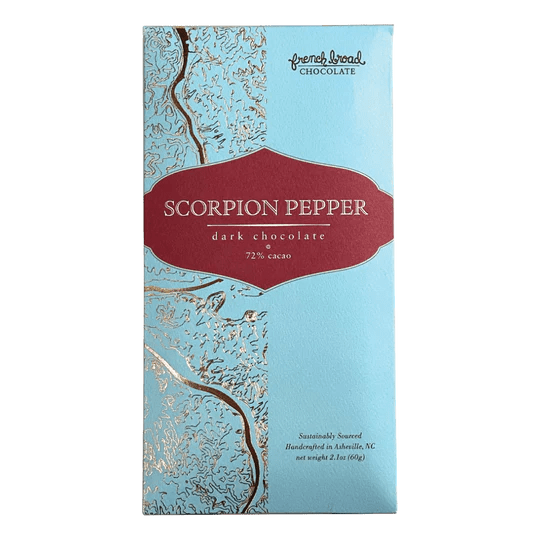 60g French Broad Chocolate Bar Candy & Chocolate French Broad Chocolates  Paper Skyscraper Gift Shop Charlotte