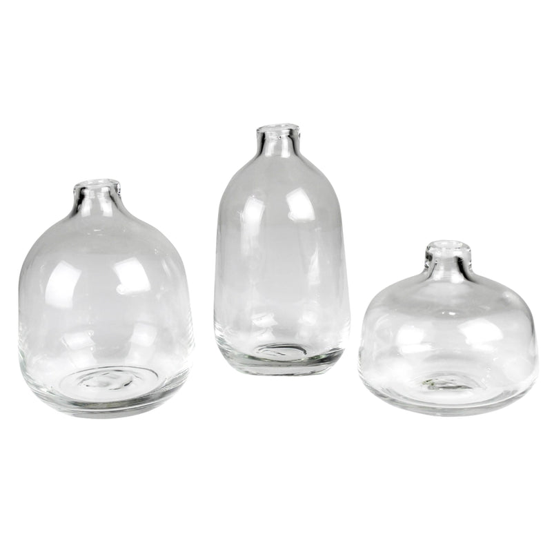 Marbella Vase Trio, Glass Home Decor HomArt  Paper Skyscraper Gift Shop Charlotte