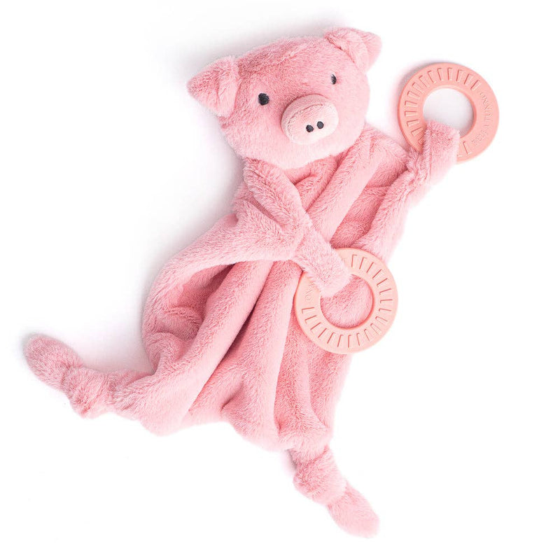 Teether Buddy Penny the Pig  Bella Tunno  Paper Skyscraper Gift Shop Charlotte