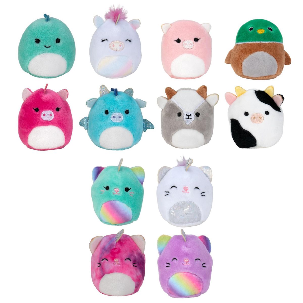 SQUISHMALLOWS SQUISHVILLE - Mystery Mini Plush Assortment - Series 8