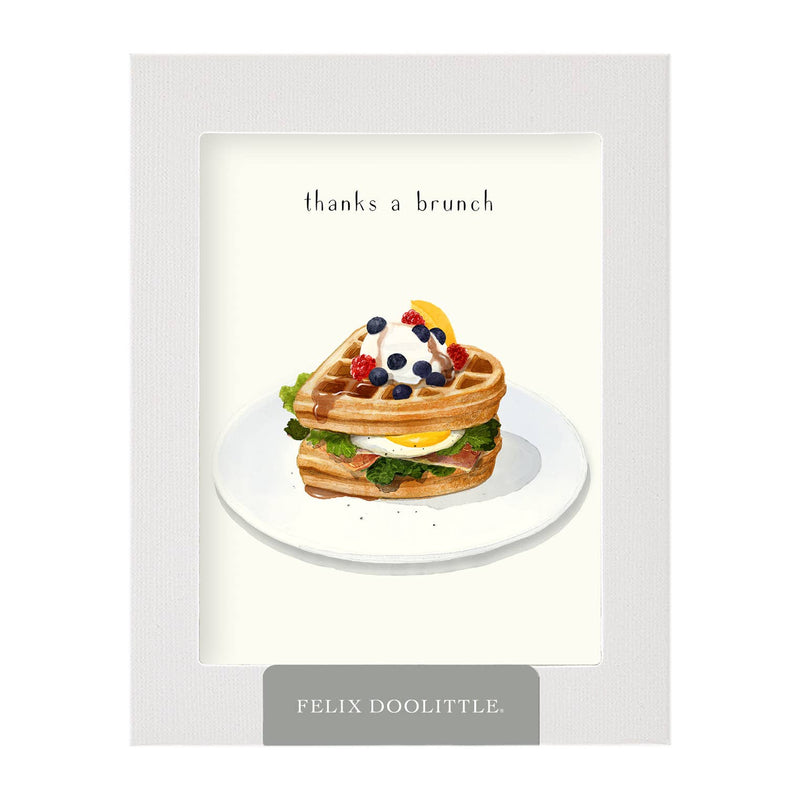 Thanks a Brunch -- Thank You Card Cards Felix Doolittle Paper Skyscraper Gift Shop Charlotte