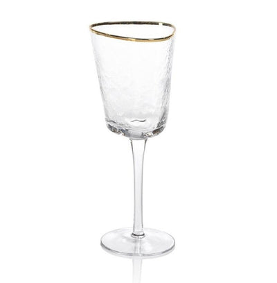 8 Oz. | Aperitivo Triangular Wine Glass Drinkware Zodax  Paper Skyscraper Gift Shop Charlotte