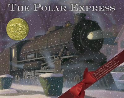 Polar Express 30th Anniversary Edition: A Christmas Holiday Book for Kids by Chris Van Allsburg | Hardcover BOOK Harper Collins  Paper Skyscraper Gift Shop Charlotte