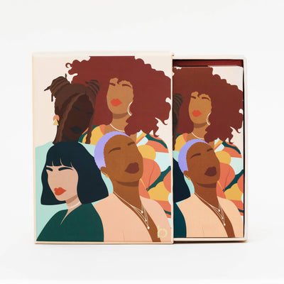 Sister Squad Set of 15 Blank Note Cards Cards Be Rooted  Paper Skyscraper Gift Shop Charlotte