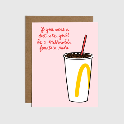 Fountain Soda Love Card Cards Brittany Paige Paper Skyscraper Gift Shop Charlotte