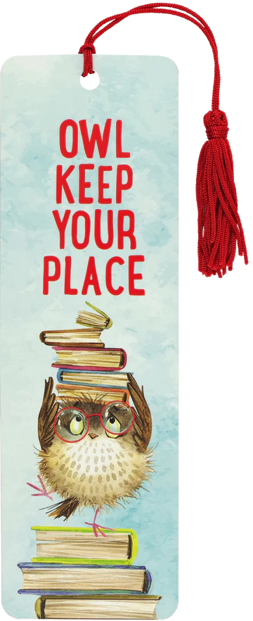 Owl Keep Your Place Children'S Bookmark Bookmarks Peter Pauper Press, Inc.  Paper Skyscraper Gift Shop Charlotte