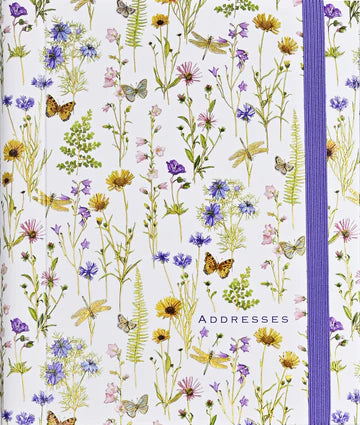 Wildflower Garden Large Address Book Stationery Peter Pauper Press, Inc.  Paper Skyscraper Gift Shop Charlotte