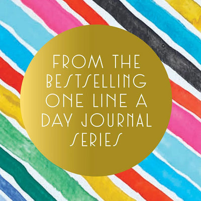 Rainbow One Line a Day BOOK Chronicle  Paper Skyscraper Gift Shop Charlotte