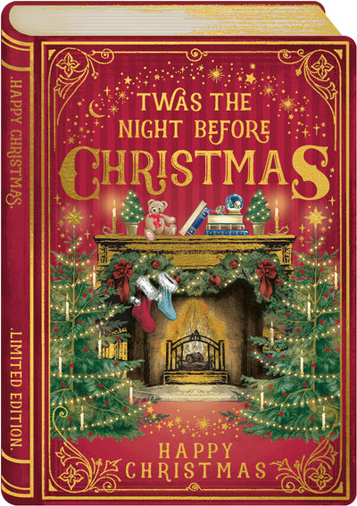 Twas the Night Before Christmas Storybook Greeting Card Cards Notes & Queries  Paper Skyscraper Gift Shop Charlotte