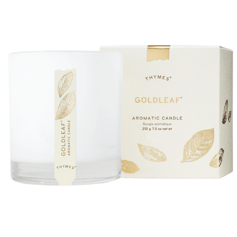 Aromatic Candle | Goldleaf Beauty Thymes  Paper Skyscraper Gift Shop Charlotte