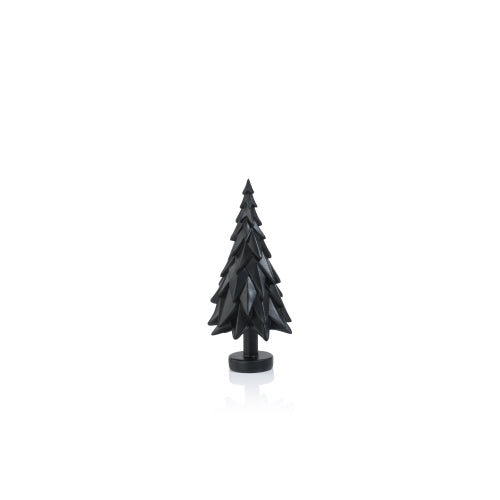 Matte Black Decorative Tree | 6.75" Holiday Zodax  Paper Skyscraper Gift Shop Charlotte