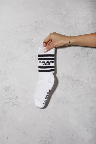 The Susan | Black & White Crew Socks  The Cheeky Been  Paper Skyscraper Gift Shop Charlotte