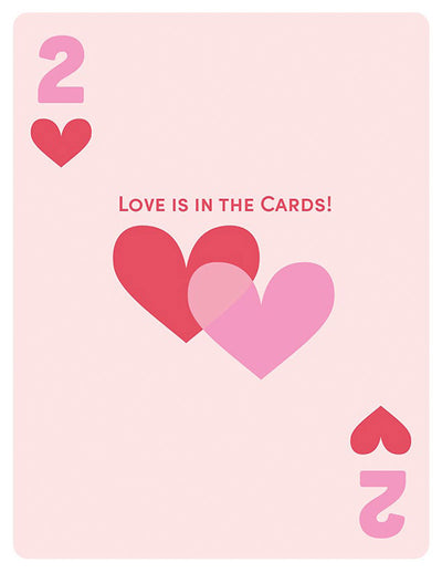 Two of Hearts Card Cards Design Design  Paper Skyscraper Gift Shop Charlotte