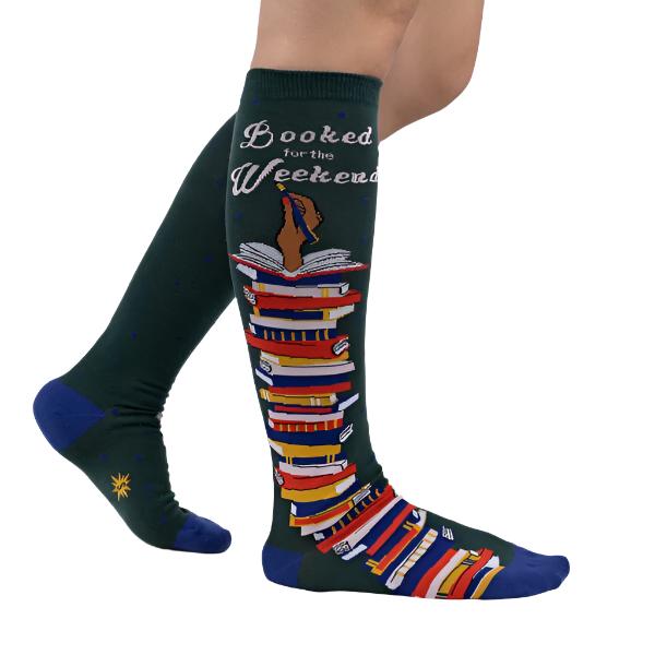 Booked for the Weekend | Knee High Socks Socks Sock It to Me  Paper Skyscraper Gift Shop Charlotte