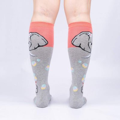 Elephantastic! Knee High Socks Socks Sock It to Me  Paper Skyscraper Gift Shop Charlotte