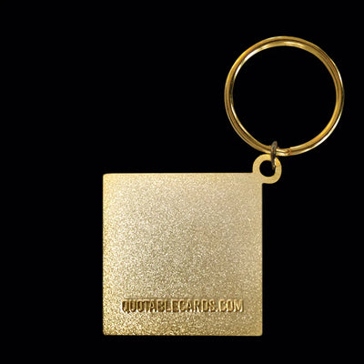 keychain - don't postpone joy Cards Quotable Cards  Paper Skyscraper Gift Shop Charlotte