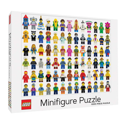 1000-piece jigsaw puzzle | LEGO Minifigure Puzzle Fun Chronicle  Paper Skyscraper Gift Shop Charlotte