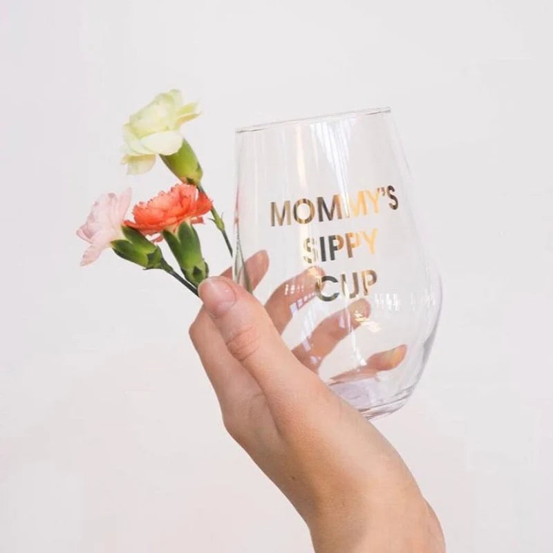 Stemless Wine Glass | Mommy&