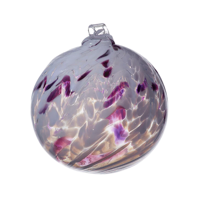 Whimsy Orbs | Soft Purple Home Decor Kitras Art Glass, Inc.  Paper Skyscraper Gift Shop Charlotte