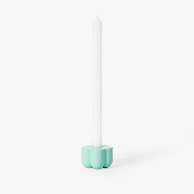 Poppy Candle + Incense Holder | Blue Candles Areaware  Paper Skyscraper Gift Shop Charlotte