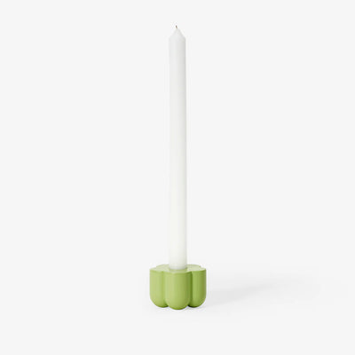 Poppy Candle + Incense Holder | Green Candles Areaware  Paper Skyscraper Gift Shop Charlotte