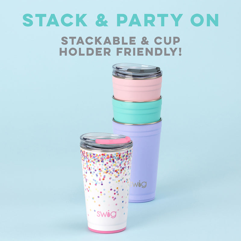 24 Oz | Red Hots Party Cup Drinkware Swig  Paper Skyscraper Gift Shop Charlotte