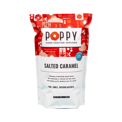 Salted Caramel Popcorn Food Poppy Handcrafted Popcorn  Paper Skyscraper Gift Shop Charlotte