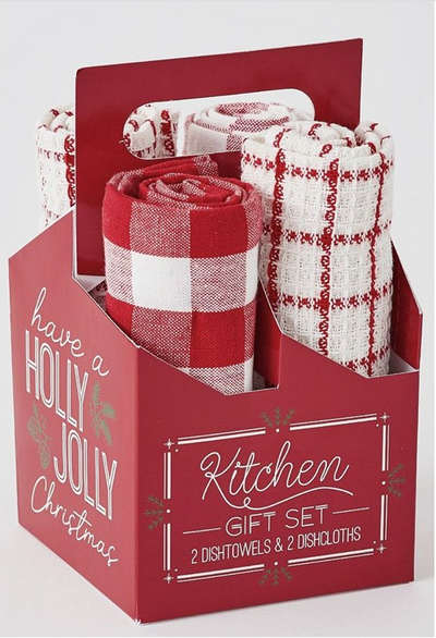 Merry Kitchen Gift Set Holiday Design Imports India  Paper Skyscraper Gift Shop Charlotte