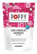 Poppy Dark Chocolate Raspberry Popcorn Local Food Poppy Handcrafted Popcorn  Paper Skyscraper Gift Shop Charlotte