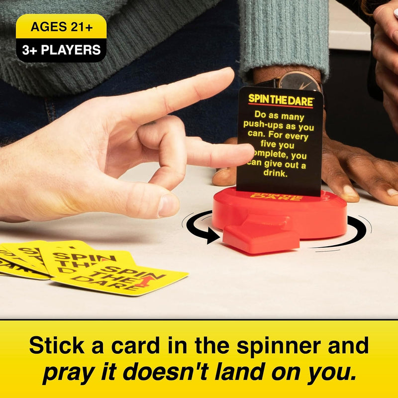 Spin the Dare - Dare or Drink Drinking Game Adult Games Relatable Games  Paper Skyscraper Gift Shop Charlotte