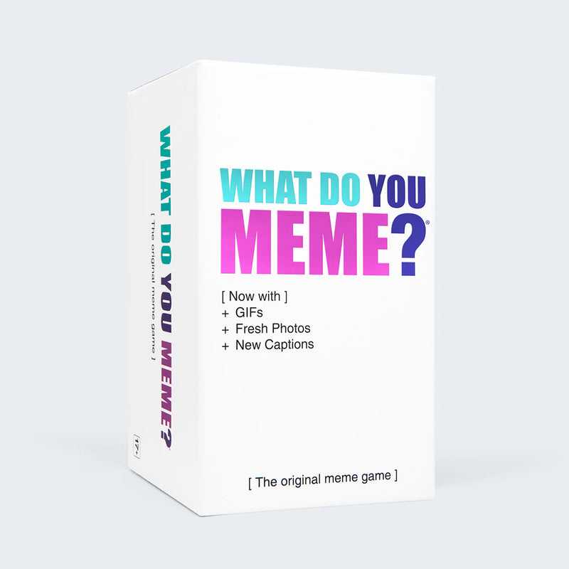 What Do You Meme? GIF Edition Games Relatable Games Paper Skyscraper Gift Shop Charlotte