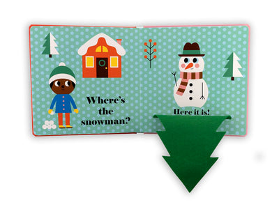 Where's the Snowman? by Ingela P Arrhenius | Board Book BOOK Penguin Random House  Paper Skyscraper Gift Shop Charlotte