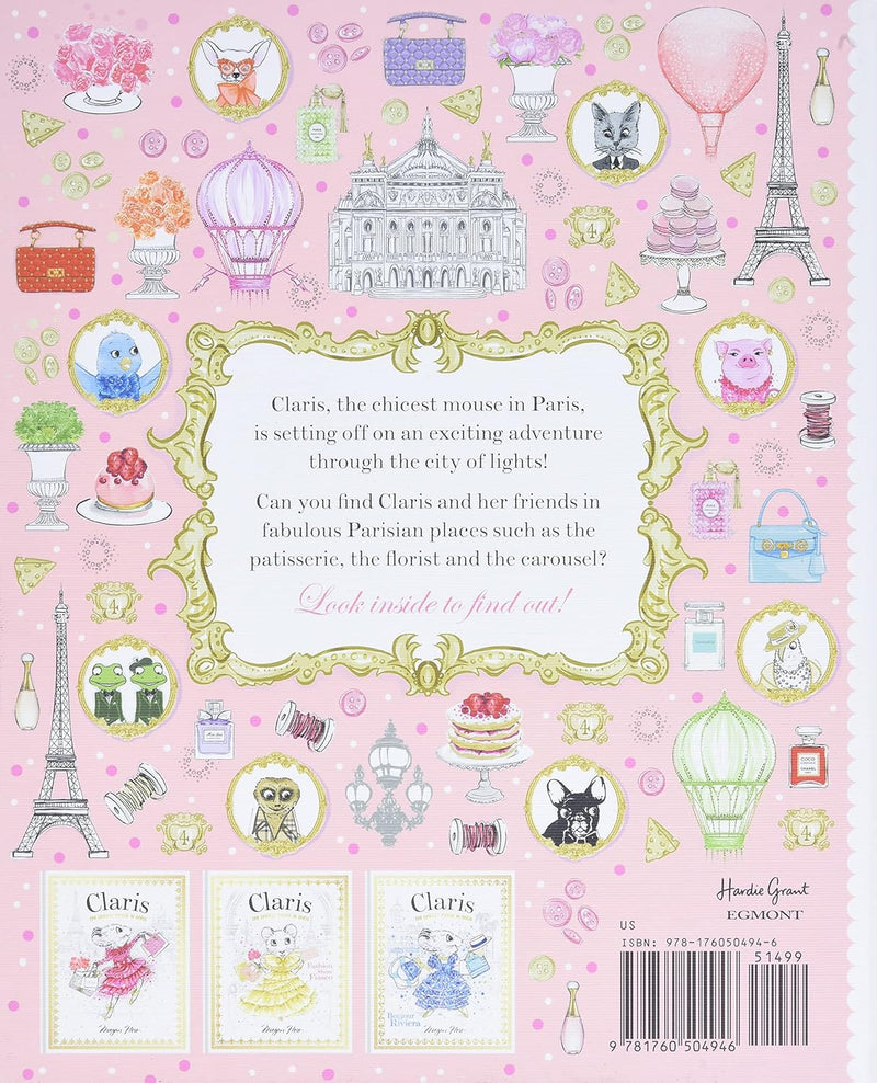 Where is Claris? In Paris: A Look and Find Book | Hardcover Fun Chronicle  Paper Skyscraper Gift Shop Charlotte