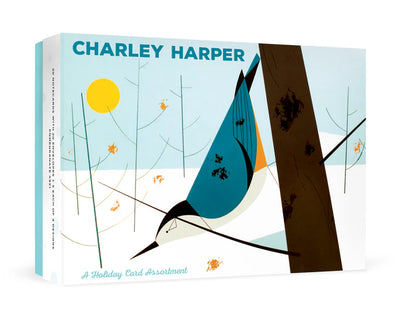 Charley Harper Boxed Holiday Cards Boxed Holiday Cards Pomegranate  Paper Skyscraper Gift Shop Charlotte