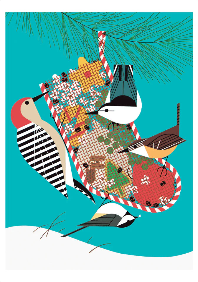 Charley Harper Boxed Holiday Cards Boxed Holiday Cards Pomegranate  Paper Skyscraper Gift Shop Charlotte