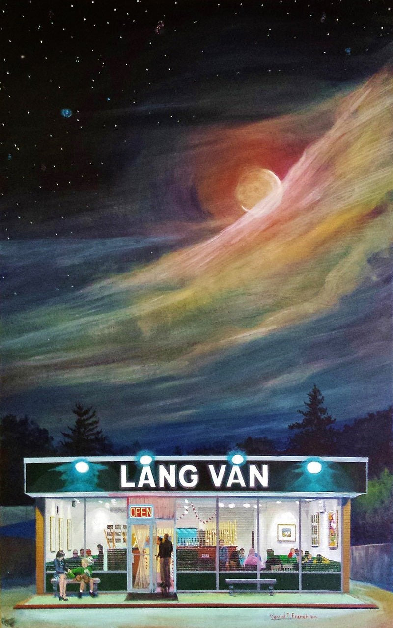 A- Everybody Lang Van Tonight" 2015 Print" prints David French  Paper Skyscraper Gift Shop Charlotte