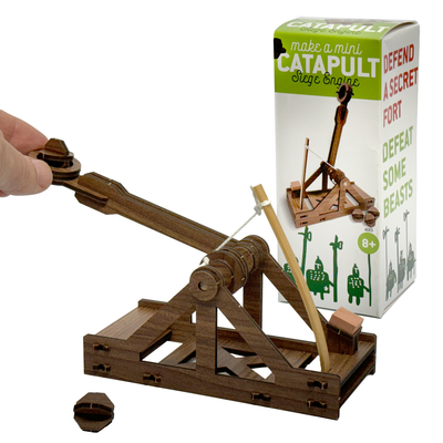 Mini Catapult : Wooden Engineering Model Building Kit Kids Learning Copernicus Toys Paper Skyscraper Gift Shop Charlotte