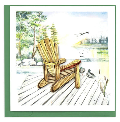 Adirondack Lake Greeting Card Cards Quilling Card  Paper Skyscraper Gift Shop Charlotte