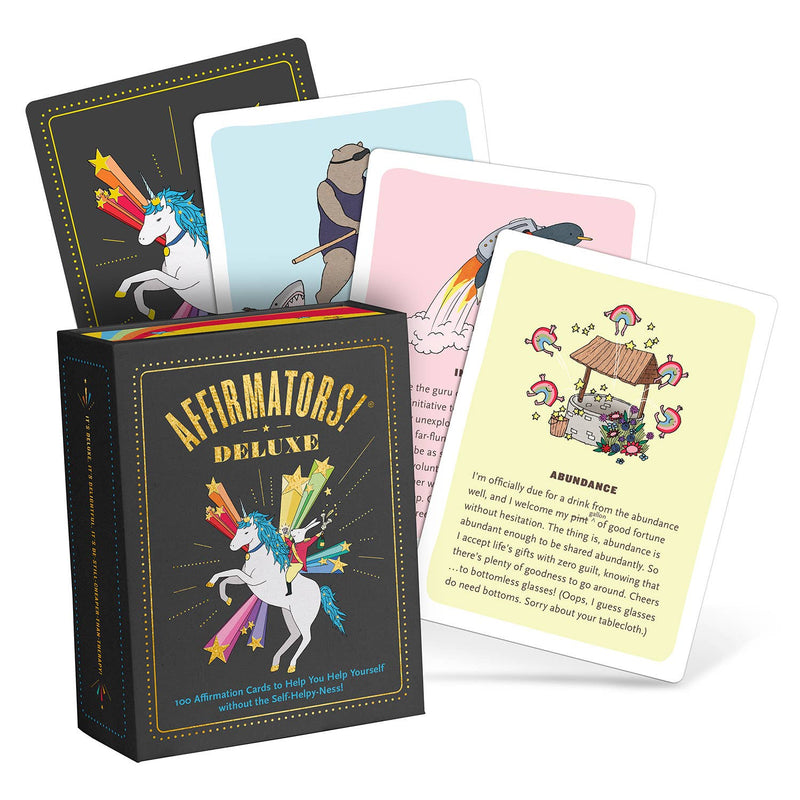 Affirmators!® Deluxe Deck: 100 Affirmation Cards  Knock Knock  Paper Skyscraper Gift Shop Charlotte