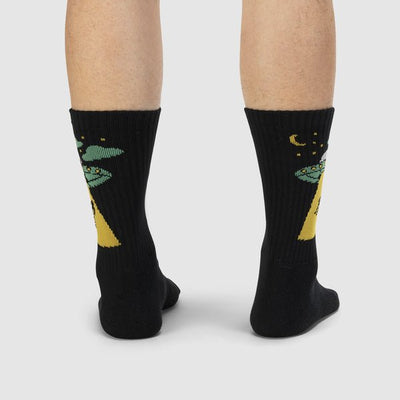 Alien Athletic Ribbed Crew Socks Socks Sock It to Me  Paper Skyscraper Gift Shop Charlotte