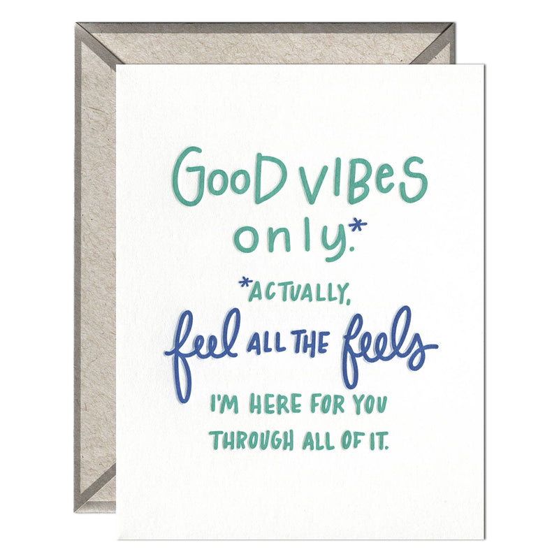 All the Feels | Encouragement Card Cards INK MEETS PAPER  Paper Skyscraper Gift Shop Charlotte