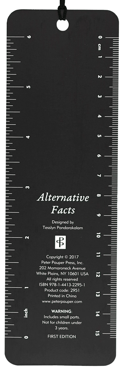 Alternative Facts Beaded Bookmark Bookmarks Peter Pauper Press, Inc.  Paper Skyscraper Gift Shop Charlotte