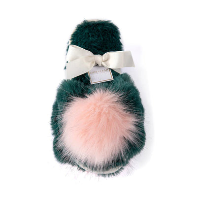 Amor Slippers | GREEN S/M Beauty + Wellness Shiraleah  Paper Skyscraper Gift Shop Charlotte