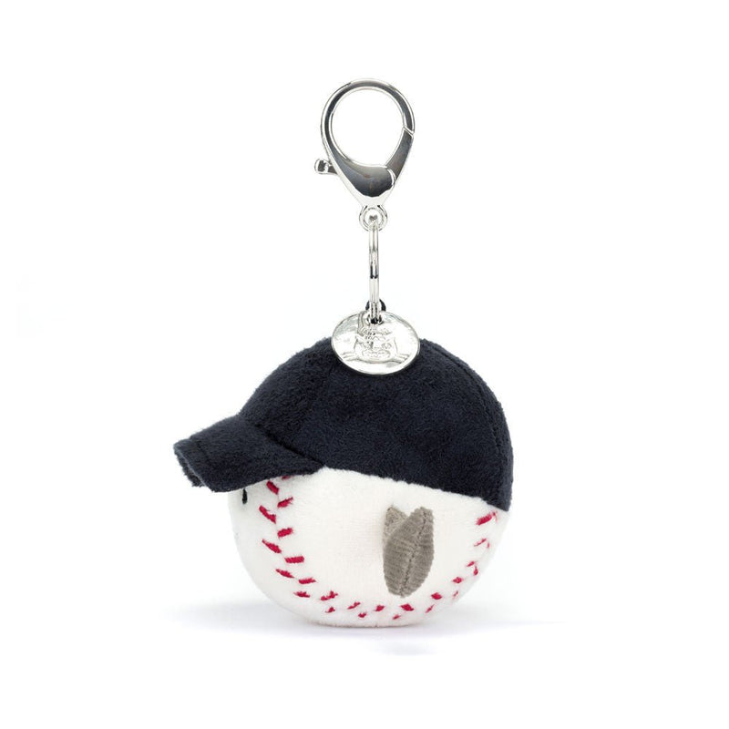 Amuseables Sports Baseball Bag Charm Stuffed Animals Jellycat  Paper Skyscraper Gift Shop Charlotte